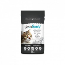Наполнитель для туалета Benty Sandy Natural/Unscented без запаха 20 л/17.2 кг (BS-20001) (237901)