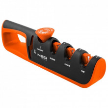 Точилка для ножей Neo Tools 3 етапи заточування, алмаз, карбід вольфраму та кераміка, (56-050) (241221)