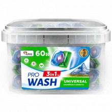 Капсулы для стирки Pro Wash Альпийская свежесть 60 шт. (4262396145208) (212321)