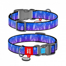 Ошейник для животных WAUDOG Nylon с QR паспортом "Ловец снов" пластиковый фастекс XXL (284-0063) (312321)