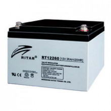 Батарея к ИБП Ritar AGM RT12260, 12V-26Ah (RT12260) (345421)