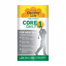 Мультивитамин Country Life Мультивитамины для Мужчин, 50+, Core Daily-1 for Men 50+, 6 (CLF-08194) (304521)