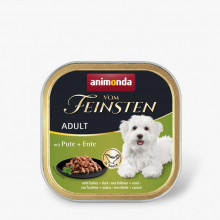 Консервы для собак Animonda Vom Feinsten Adult with Turkey + duck 150 г (4017721823104) (322521)