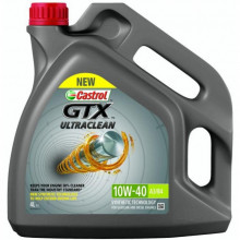 Моторное масло Castrol GTX 10W-40 4л (344521)