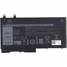 Аккумулятор для ноутбука Dell Latitude 5400 1V1XF, 42Wh (3500mAh), 3cell, 11.1V, Li-ion AlSoft (A47940) (264721)