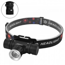 Налобный фонарь BL-5808 Cree XM-L-T6, 1 режим, 1х18650 (240921)