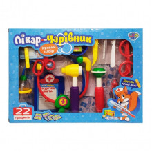 Игровой набор Доктор-волшебник Limo Toy M 0462, 22 предмета A Игровой набор Доктор-волшебник Limo Toy M 0462, 22 предмета A