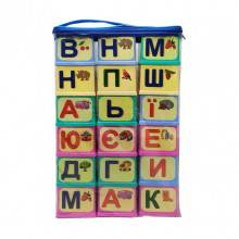 Детские развивающие кубики "Азбука" 70576 на укр. языке