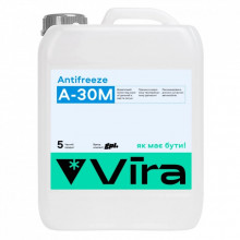 Антифриз VIRA А-30М -30 °С синя 5 кг (VI0051) (296231)