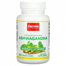 Витаминно-минеральный комплекс Jarrow Formulas Ашваганда, Ashwagandha, 120 вегетарианских капсул (JRW-22014) (307231)