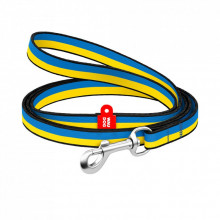 Поводок для собак WAUDOG Nylon "Colors of freedom" S 15 мм х 122 см (4915-4020) (312231)