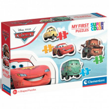 Пазл Clementoni 4 в 1 Cars, серия My First Puzzles (20804) (267631)
