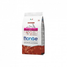 Сухой корм для собак Monge Extra Small Adult со вкусом ягненка 800 г (8009470011471) (322831)