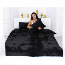 Постельное белье MirSon Велюр Winter Frost 28-0007 Black Velvet Детский (2200004000268) (334931)