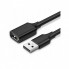 Дата кабель USB 2.0 AM/AF 3.0m US103 Black UGREEN (10317) (341141)