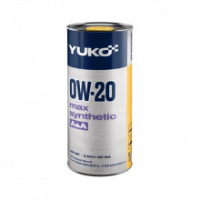 Моторное масло Yuko MAX SYNTHETIC A&A 0W-20 API SP 1л (4823110400913) (299241)