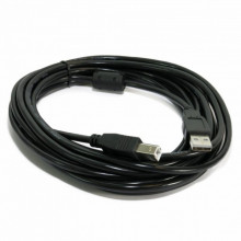 Кабель для принтера USB 2.0 AM/BM 5.0m Extradigital (KBU1621) (199341)