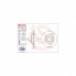 Тормозной диск Brembo 09.9167.11 (298341)