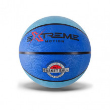 Мяч баскетбольный Extreme Motion BB1485 № 7, 520 грамм (Голубой)