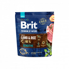 Сухой корм для собак Brit Premium Dog Sensitive Lamb 1 кг (8595602526611) (203641)