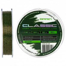 Леска Brain Classic Carp Line 3D (camo) 150m 0.30mm 20lb 8.8kg (1858.80.95) (278641)