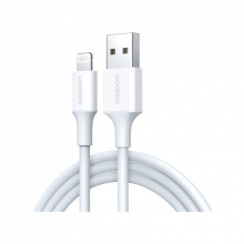Дата кабель USB 2.0 AM to Lightning 2.0m US155 2.4A, Nickel Plating ABS Shell White Ugreen (20730) (321641)