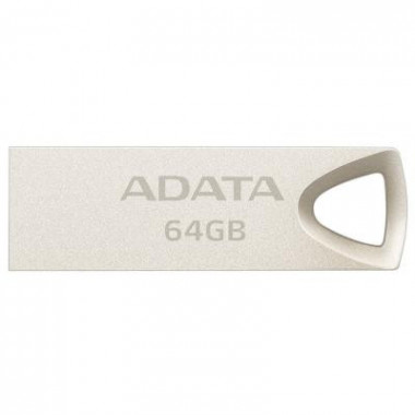 USB флеш накопитель ADATA 64GB UV210 Metal Silver USB 2.0 (AUV210-64G-RGD) (192741)