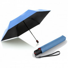 Зонт Knirps U.200 Ultra Light Duomatic Light Blue Black UV Coating (Kn95 2200 2200) (275841)