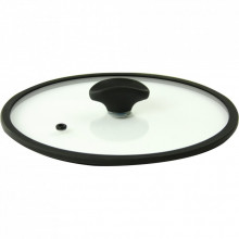 Крышка для посуды TVS Glass/Silicon 24 см (9465124003H901) (292841)