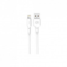 Дата кабель USB 2.0 AM to Lightning 1.0m AR12 3A white Armorstandart (ARM59531) (321941)