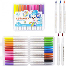 Детские Фломастеры "Water color pen" 228-24(Blue) 24 цвета
