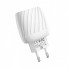 Зарядное сетевое HOCO C78A Highway 2USB 2.4A Type C Белый (196151)