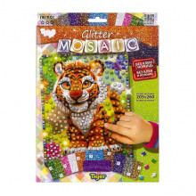 Креативное творчество "Glitter Mosaic Tiger" БМ-03-03 блестящая мозаика
