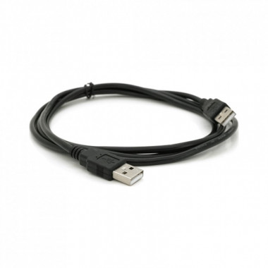 Дата кабель USB 2.0 AM/AM 1.5m black Ritar (YT-AM/AM-1.5TBk) (323251)