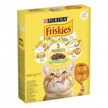 Сухой корм для кошек Purina Friskies с курицей и овощами 300 г (7613031868247) (199751)