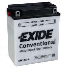 Аккумулятор автомобильный EXIDE CONVENTIONAL 12Ah (+/-) (165EN) (EB12A-A) (297951)