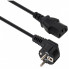 Кабель питания C13 3.0m 1mm2 Vinga (VCPPC1C133BK) (243061)