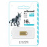 USB флеш накопитель Wibrand 16GB lynx Gold USB 2.0 (WI2.0/LY16M2G) (202261)