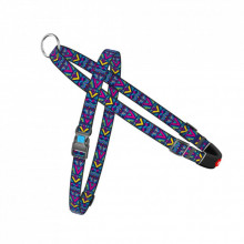 Шлей для собак WAUDOG Nylon с QR-паспортом "Инди" M (5395) (309261)