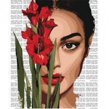 Картина по номерам "Красочная поэзия: Красные гладиолусы" ©art_selena_ua KHO8594, 40х50 см Картина по номерам "Красочная поэзия: Красные гладиолусы" ©art_selena_ua KHO8594, 40х50 см