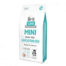 Сухой корм для собак Brit Care GF Mini Light & Sterilised 7 кг (8595602521081) (322461)