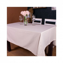 Скатерть MirSon Водонепроницаемая №403 Satin Waterproof Light Gray 140x140 см (2200006739531) (329461)