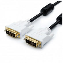 Кабель мультимедийный DVI M to DVI M 1.8m 24+1pin Atcom (8057) (237761)