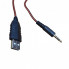 Игровые проводные наушники IMENSO IMS-E1007 RGB USB+3.5 Красные (256861)