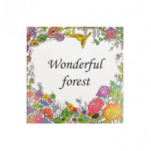 Раскраска антистресс "Wonderful forest" COLOR-IT GDM-016, 12 листов