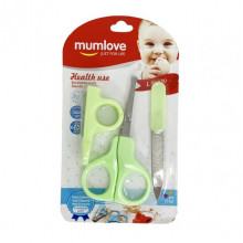 Маникюрный набор для новорожденных MGZ-0703(Green) в блистере