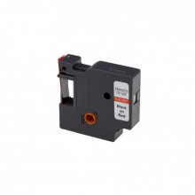 Лента для принтера этикеток UKRMARK RL-D-45017P-BK/RE, аналог DYMO S0720570, 12мм х 7м. (900298) (241271)