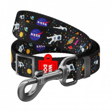 Поводок для собак WAUDOG Nylon "NASA" регулируемый M Ш 20 мм Д 152-183 см (5313) (312271)