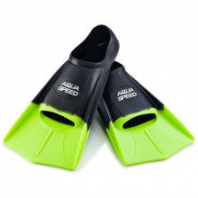 Ласты Aqua Speed Training Fins 137-38 5630 чорний, зелений 33-34 (5908217656308) (285371)
