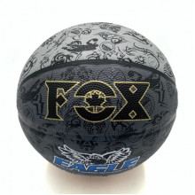 Мяч баскетбольный Fox ball №7 NE-BAS-1027, черно-серый